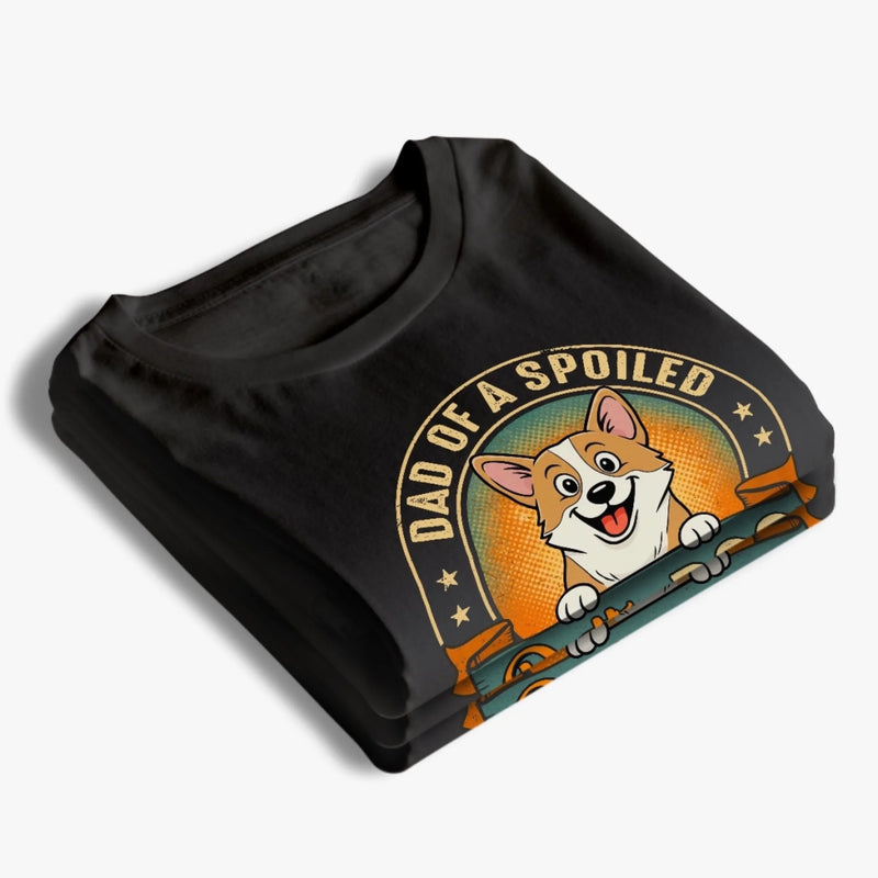 Custom Unisex T-shirt, Premium T-shirt, Hoodie - Personalized Birthday Gifts For Dog Lovers, Dog Dad And Mom - Trouble Never Looked This Cute