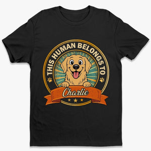 Custom Unisex T-shirt, Premium T-shirt, Hoodie - Personalized Birthday Gifts For Dog Lovers, Dog Dad And Mom - Boss Energy, Fluffy Edition