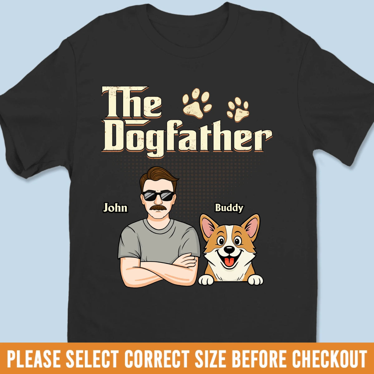 Custom Unisex T-shirt, Premium T-shirt, Hoodie - Personalized Birthday Gifts For Dog Lovers, Dog Dad And Mom - The Real Boss Runs On Four Legs