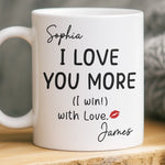 Custom Mug - Personalized Anniversary Wedding Gifts For Husband And Wife, Him And Her - Built On Trust And Love