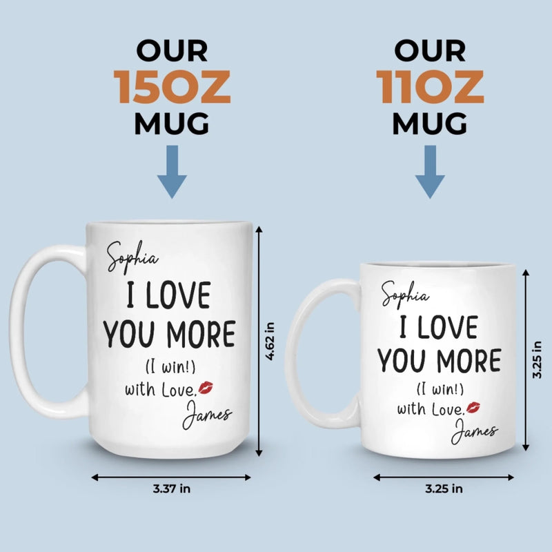 Custom Mug - Personalized Anniversary Wedding Gifts For Husband And Wife, Him And Her - Built On Trust And Love