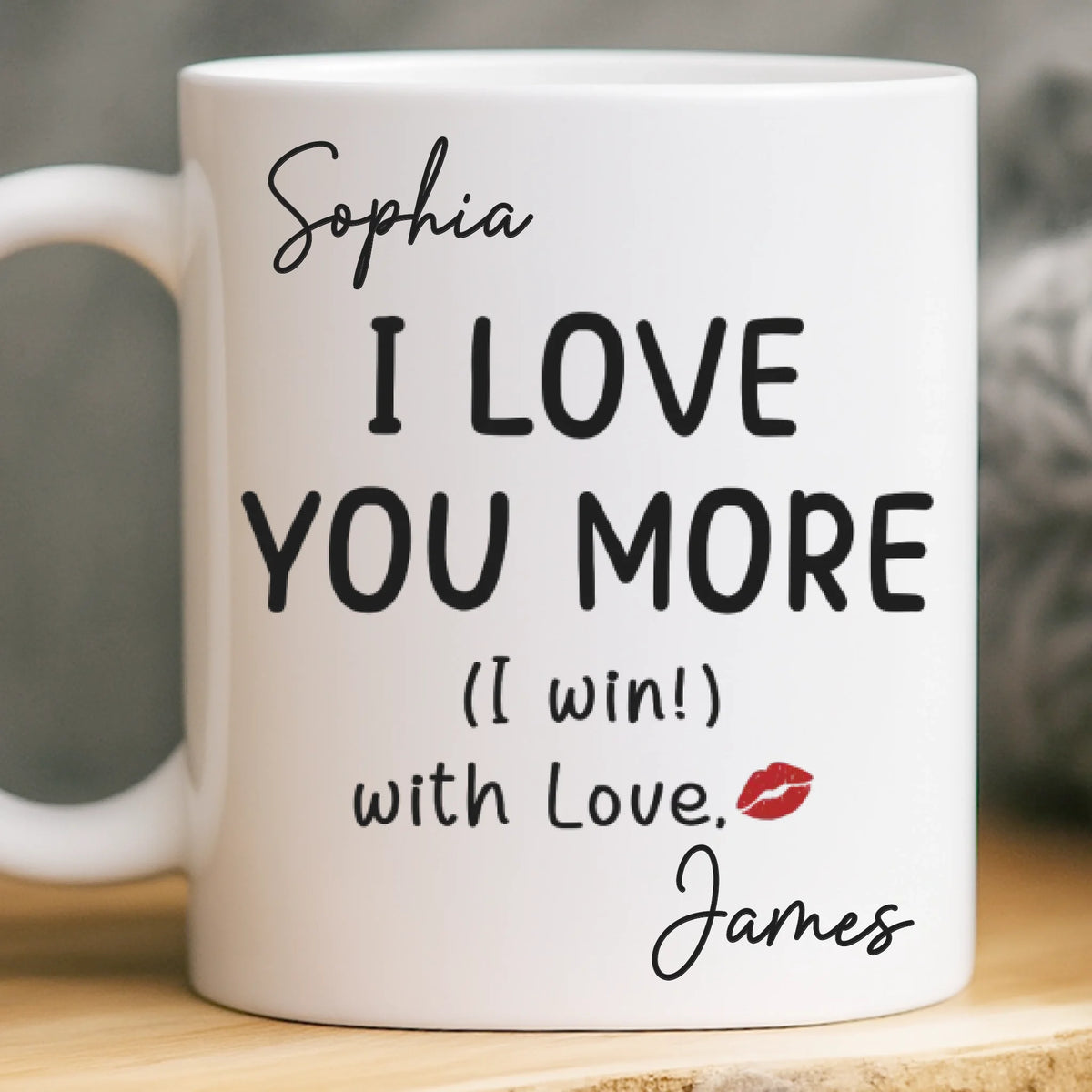 Custom Mug - Personalized Anniversary Wedding Gifts For Husband And Wife, Him And Her - Built On Trust And Love