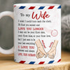 Custom Mug - Personalized Anniversary Wedding Gifts For Husband And Wife, Him And Her - Growing Old Side By Side
