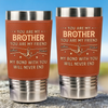 Custom Printed Leather Tumbler - Personalized Birthday Gifts For Dad, Brother, Sister, Kids - Enjoy The Little Sips