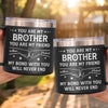 Custom 14oz Stainless Steel Tumbler With Handle -  Personalized Birthday Gifts For Dad, Brother, Sister, Kids - Love In Every Sip
