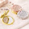 Custom Compact Mirror - Personalized Birthday Gifts For Daughter - Always My Girl, Forever Loved
