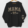 Custom Unisex Sweatshirt, Hoodie With Design On Sleeve - Personalized Mother's Day Gifts For Mom, Grandma - Born To Be Mama
