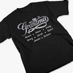 Custom Unisex T-shirt, Premium T-shirt, Hoodie - Personalized Birthday Gifts For Mom, Grandma - Forever My Safe Place