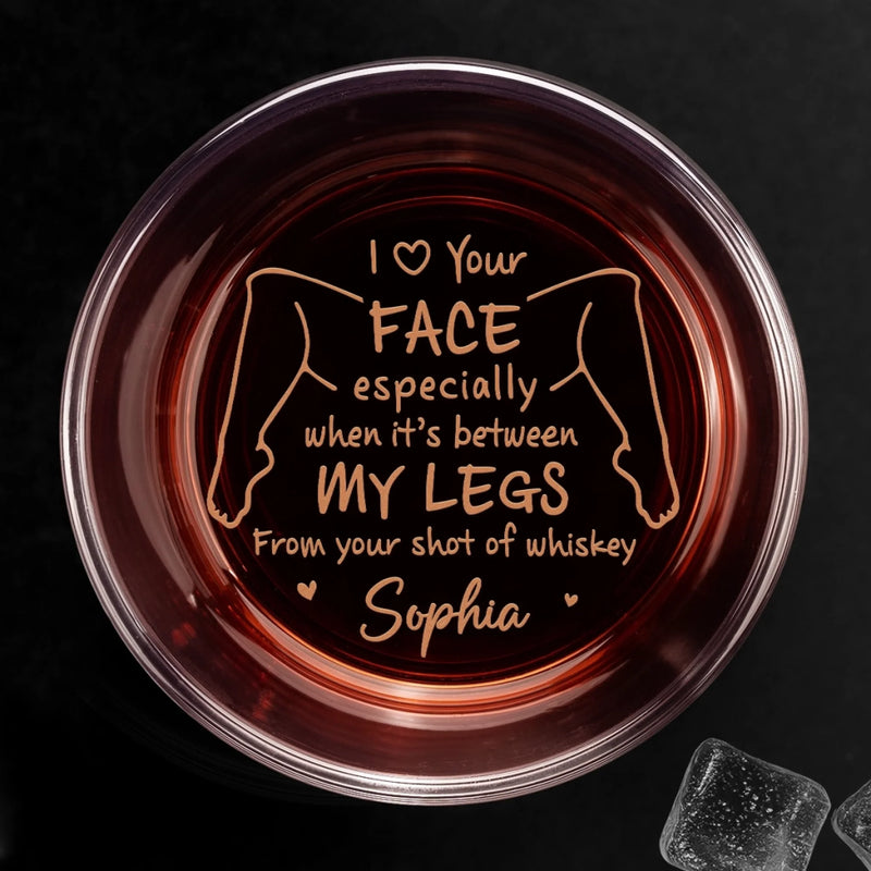 Custom Whiskey Glass - Personalized Anniversary Wedding Gifts For Husband And Wife, Him And Her, Wine, Bourbon, Whiskey Lovers - Life Feels Kinder With You