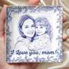 Custom Photo Full-Print Jewelry Dish - Personalized Mother's Day Gifts For Mom, Grandma - Holding Memories Close