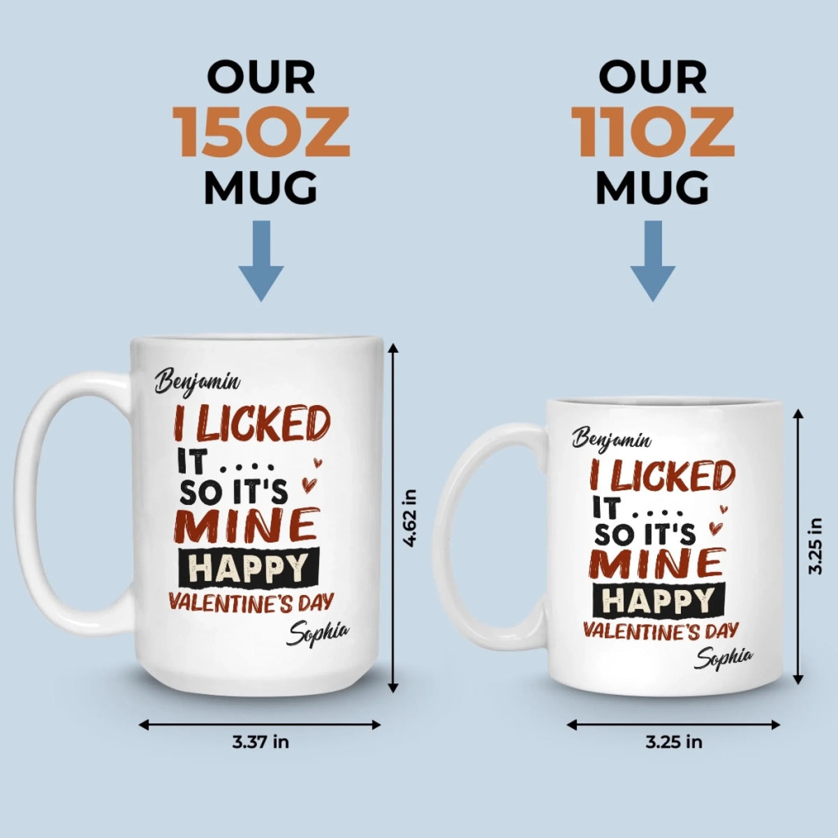 Custom Mug - Personalized Anniversary Wedding Gifts For Husband And Wife, Him And Her - You Are My Daily Calm