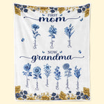 Custom Blanket - Personalized Mother's Day Gifts For Mom, Grandma - Love Unfolds