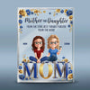 Custom Rectangle Shaped Acrylic Plaque - Personalized Mother's Day Gifts For Mom, Grandma - Mother And Daughters Forever