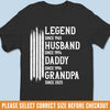 Custom Unisex T-shirt, Premium T-shirt, Hoodie - Personalized Birthday Gifts For Dad, Grandpa, Husband - Family’s Greatest Hero
