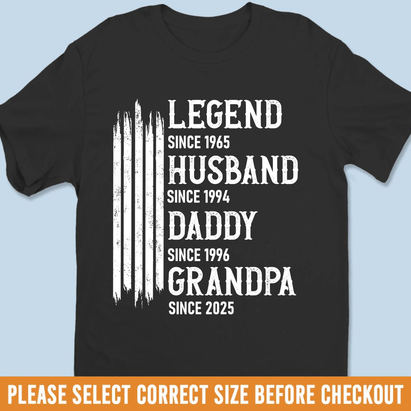 Custom Unisex T-shirt, Premium T-shirt, Hoodie - Personalized Birthday Gifts For Dad, Grandpa, Husband - Family’s Greatest Hero