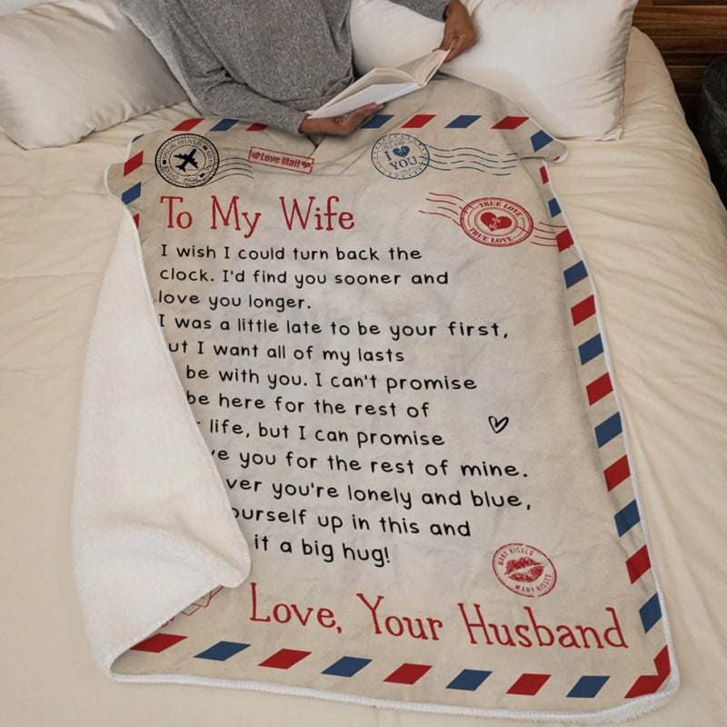 Custom Blanket - Personalized Anniversary Wedding Gifts For Husband And Wife, Him And Her - Together Feels Honest And True