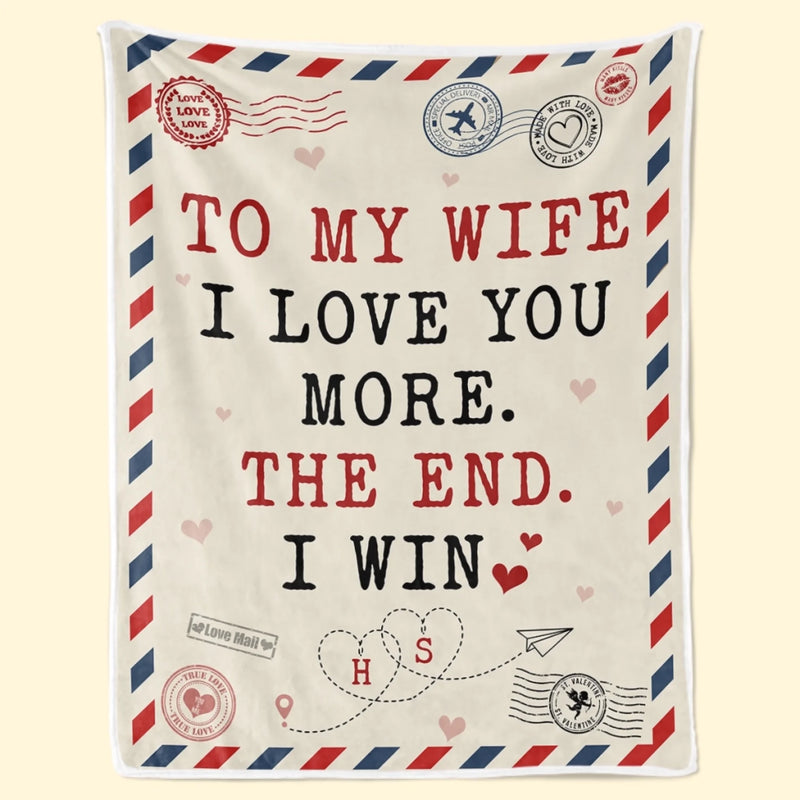 Custom Blanket - Personalized Anniversary Wedding Gifts For Husband And Wife, Him And Her - You Are My Chosen Calm