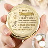 Custom Compact Mirror - Personalized Birthday Gifts For Daughter - Another Year Fabulous