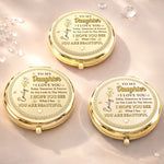 Custom Compact Mirror - Personalized Birthday Gifts For Daughter - Another Year Fabulous