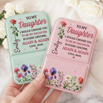 Custom Pocket Mirror - Personalized Birthday Gifts For Mom, Daughter - My Daughter, Every Lifetime