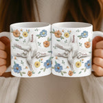 Custom 3D Inflated Effect Printed Mug - Personalized Mother's Day Gifts For Mom, Grandma - Family Held Together