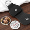 Custom Photo A Little Hug Goes A Long Way - Couple Personalized Custom Pocket Hug - Gift For Husband Wife, Anniversary