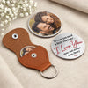 Custom Photo A Little Hug Goes A Long Way - Couple Personalized Custom Pocket Hug - Gift For Husband Wife, Anniversary
