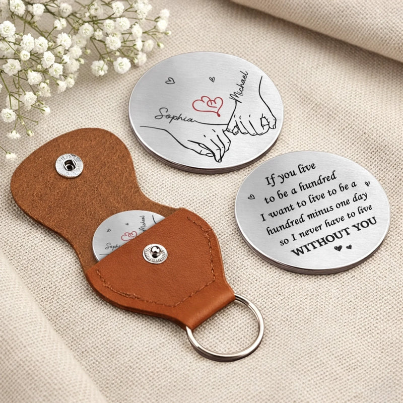 Custom Pocket Hug - Personalized Anniversary Wedding Gifts For Husband And Wife, Him And Her - You Are My Soft Place