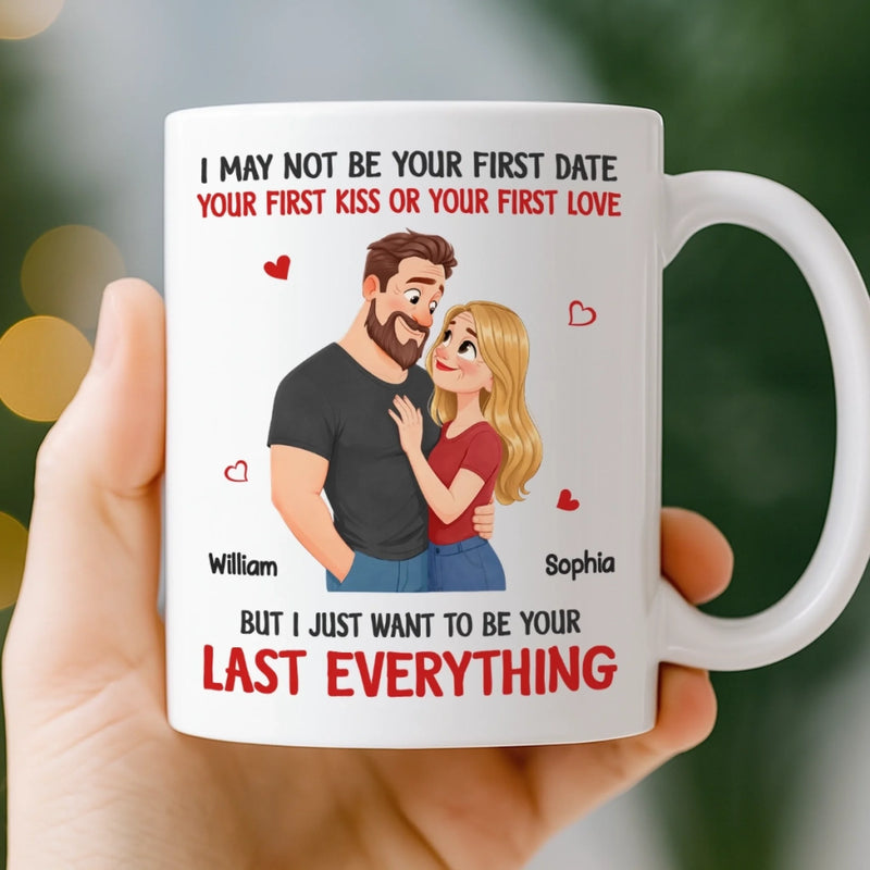 Custom Mug - Personalized Anniversary Wedding Gifts For Husband And Wife, Him And Her - Congrats, I’m The Prize