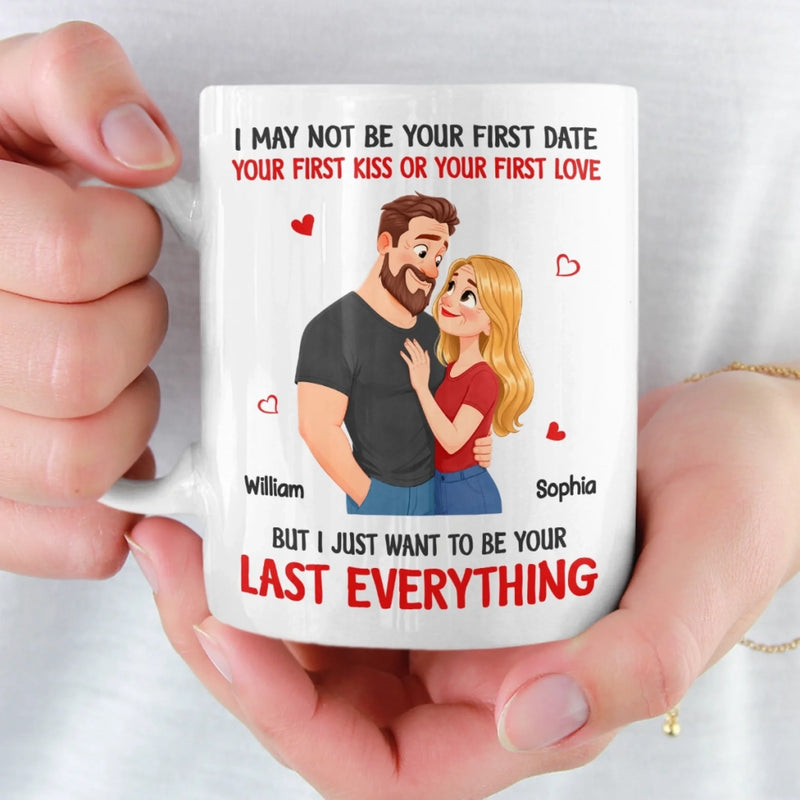 Custom Mug - Personalized Anniversary Wedding Gifts For Husband And Wife, Him And Her - Congrats, I’m The Prize