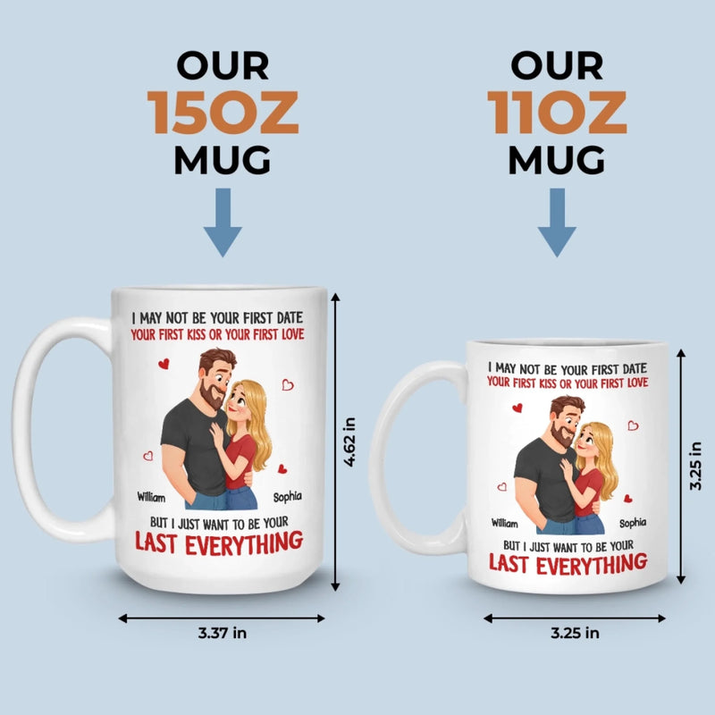 Custom Mug - Personalized Anniversary Wedding Gifts For Husband And Wife, Him And Her - Congrats, I’m The Prize