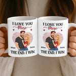 Custom Mug - Personalized Anniversary Wedding Gifts For Husband And Wife, Him And Her - I Won Your Heart