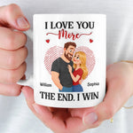 Custom Mug - Personalized Anniversary Wedding Gifts For Husband And Wife, Him And Her - I Won Your Heart