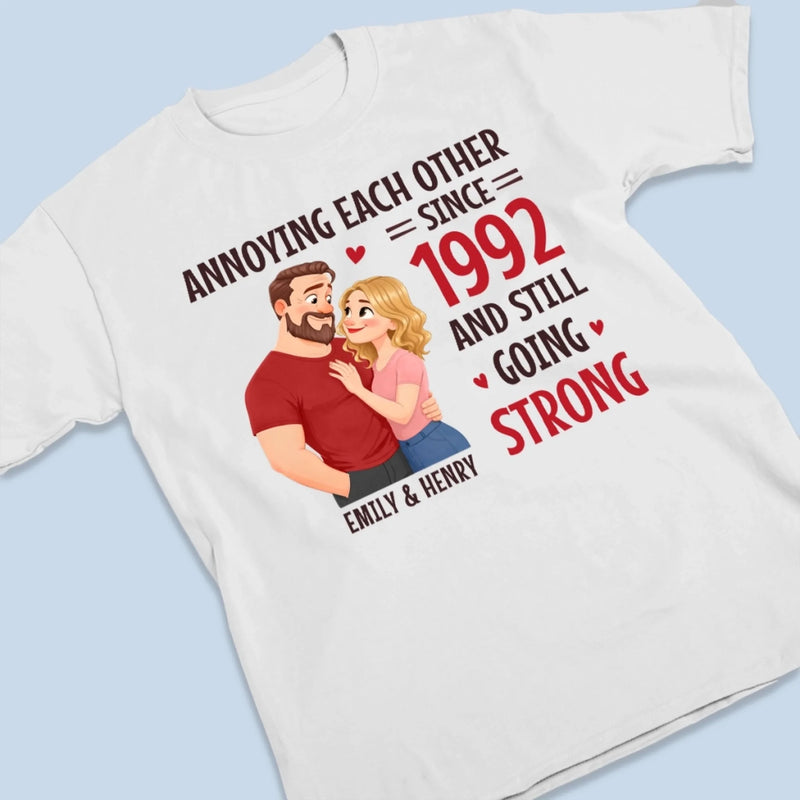 Custom Unisex T-shirt, Premium T-shirt, Hoodie - Personalized Anniversary Wedding Gifts For Husband And Wife, Him And Her - Forever Your Favorite Problem