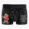 Custom Photo Boxer Briefs, Men's Boxers - Personalized Anniversary Wedding Gifts For Husband And Wife, Him And Her - Made Just For You