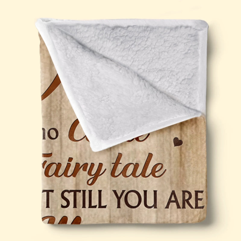 Custom Blanket - Personalized Anniversary Wedding Gifts For Husband And Wife, Him And Her - With You Everything Aligns