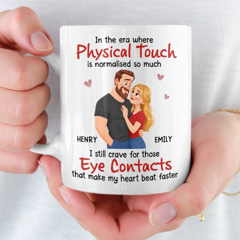 Custom Mug - Personalized Anniversary Wedding Gifts For Husband And Wife, Him And Her - We Belong In This Moment
