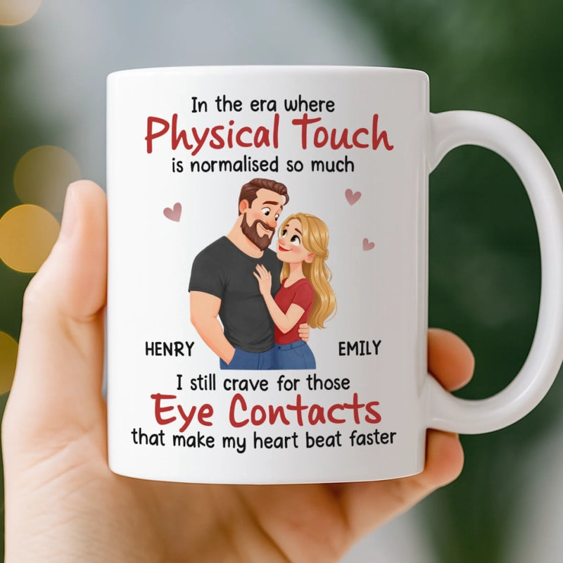 Custom Mug - Personalized Anniversary Wedding Gifts For Husband And Wife, Him And Her - We Belong In This Moment