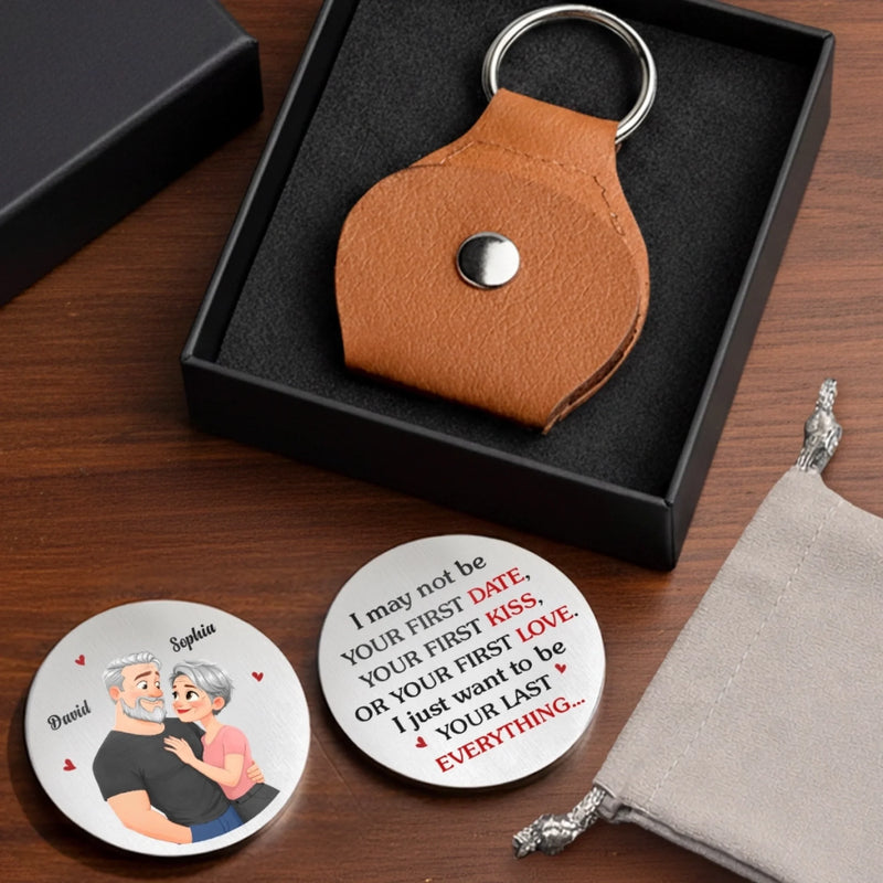 Custom Pocket Hug - Personalized Anniversary Wedding Gifts For Husband And Wife, Him And Her - Together We Choose Us