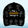 Custom Hat, All Over Print Classic Cap - Personalized Birthday Gifts For Dad, Grandpa - World’s Best Grandpa Crew