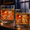 Custom 11oz Whiskey Glass - Personalized Retirement Gifts For Women, Men - Goodbye Tension Hello Pension