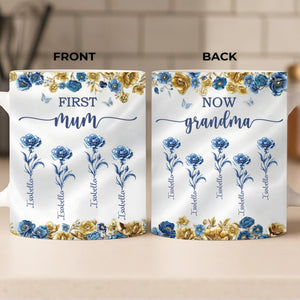 Custom Mug - Personalized Birthday Gifts For Mom, Grandma - With All My Love