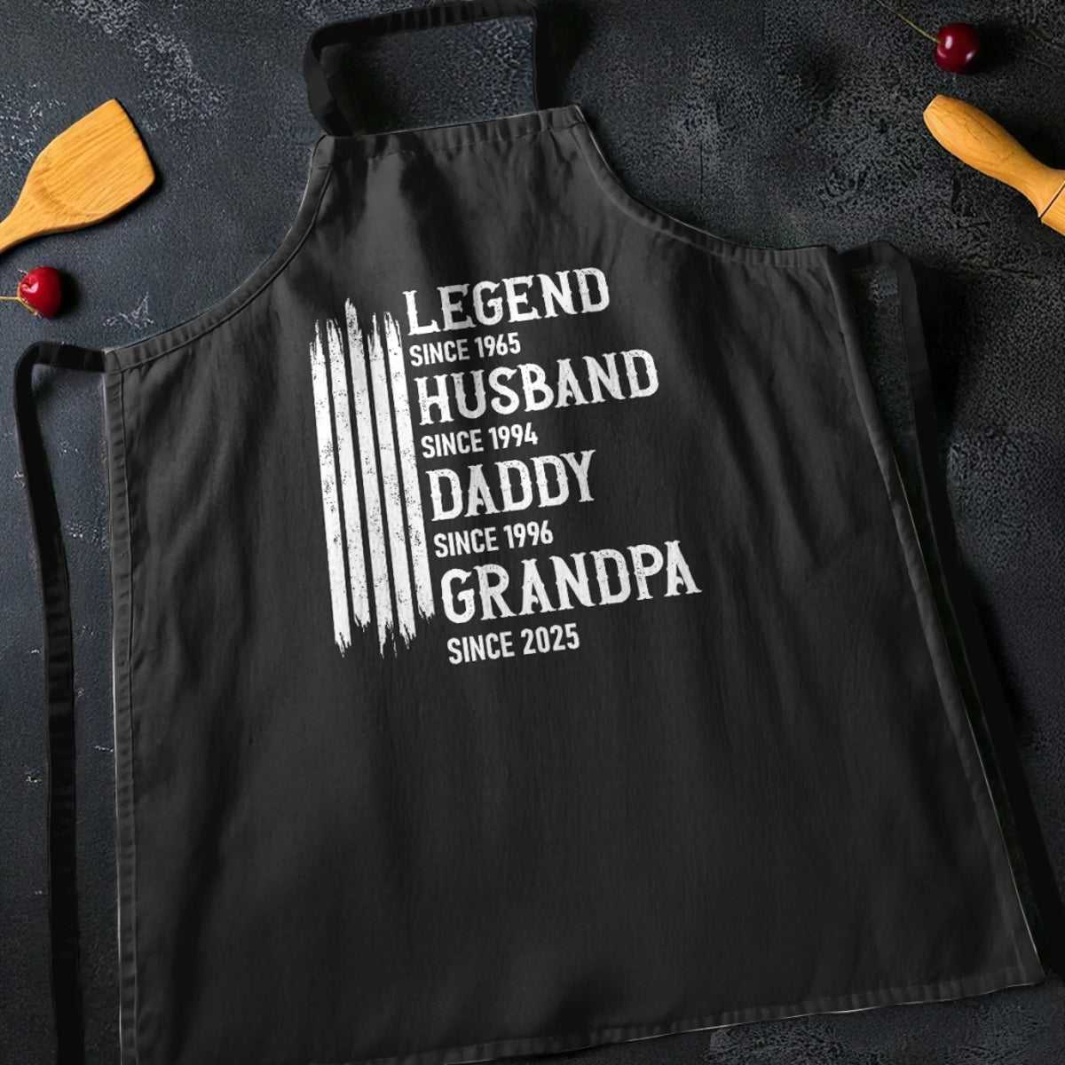 Custom Apron - Personalized Birthday Gifts For Dad, Grandpa - Legend In The Kitchen