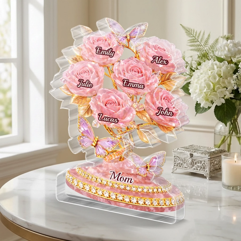 Custom Acrylic Plaque - Personalized Mother's Day Gifts For Mom, Grandma - Her Love Feels Like Home