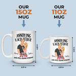Custom Mug - Personalized Anniversary Wedding Gifts For Husband And Wife, Him And Her - Happily Ever After