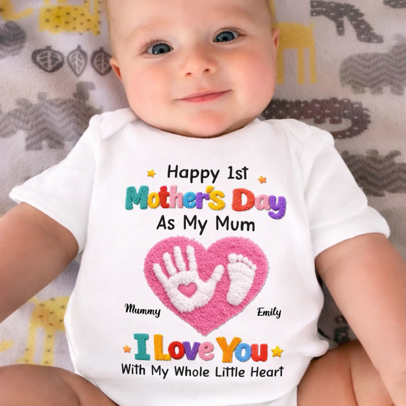 Custom Baby Onesie - Personalized Baby Shower, Gender Reveal Gifts For New Moms, New Dads, New Parents - Welcome To Our Little Miracle