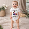 Custom Baby Onesie - Personalized Baby Shower, Gender Reveal Gifts For New Moms, New Dads, New Parents - Tiny Hands Big Dreams