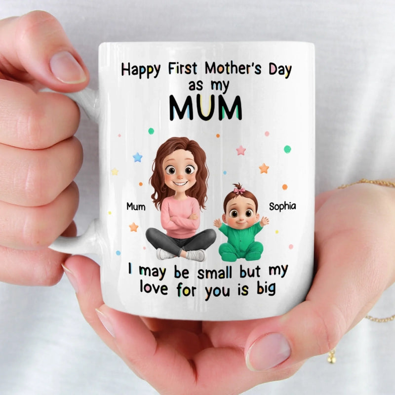 Custom Mug - Personalized Baby Shower, Gender Reveal Gifts For New Moms, New Dads, New Parents - Tiny Life Endless Love