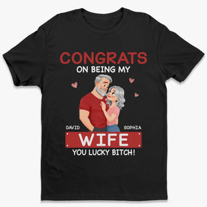 Custom Unisex T-shirt, Premium T-shirt, Hoodie - Personalized Anniversary Wedding Gifts For Husband And Wife, Him And Her - Chosen And Loved