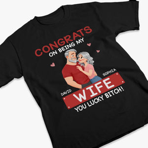 Custom Unisex T-shirt, Premium T-shirt, Hoodie - Personalized Anniversary Wedding Gifts For Husband And Wife, Him And Her - Chosen And Loved